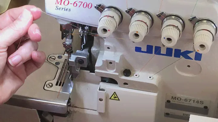 juki serger - threading needles