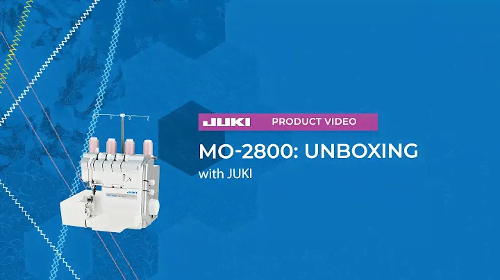 JUKI MO-2800 Unboxing