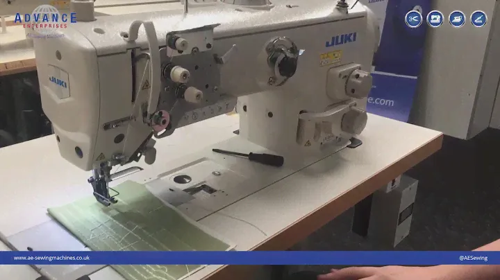 Juki Series LU-2800-7 Walking Foot Lockstitch Instructional Video :: AE Sewing Machines