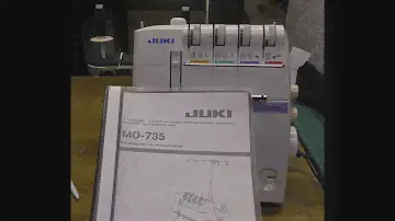 JUKI MO - 735 Секреты волшебной тетрадки.