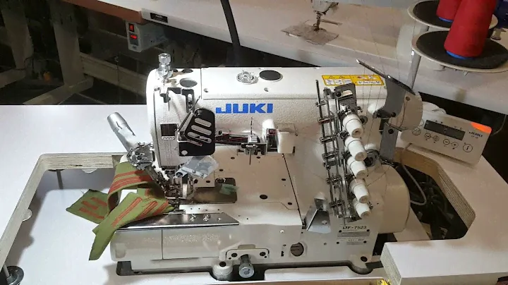 Juki MF-7523 U1B64 UT35 automatic coverstitch overview