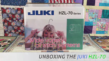 Juki HZL-70HW Computerized Sewing Machine in 4K Resolution