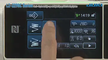 JUKI LZ 2290C машины строчки ЗИГ-ЗАГ