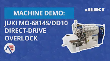 JUKI MO-6814S-DD10 4-THREAD DIRECT-DRIVE OVERLOCK MACHINE