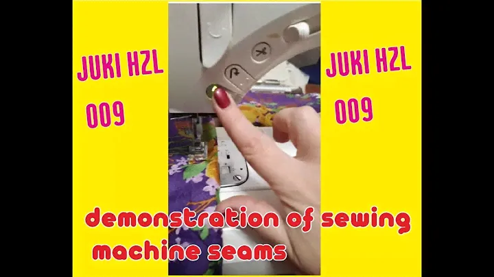 JUKI HZL  009 швы