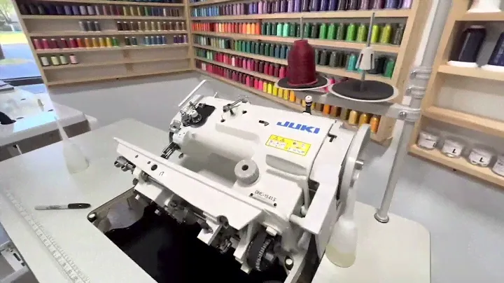 How To Oil The Juki 1541 Industrial (instructional)