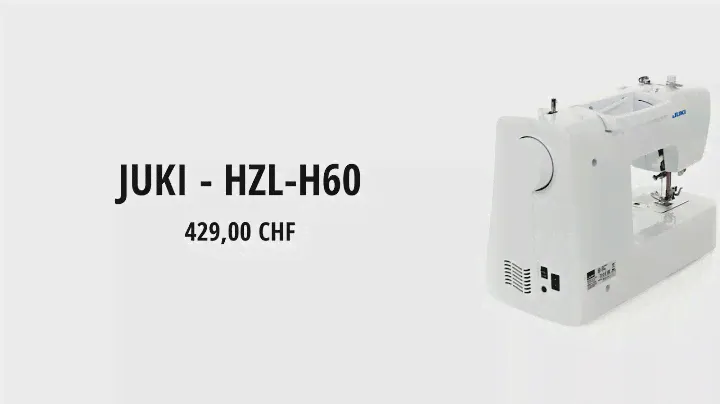 SWISS LOWEST PRICE - JUKI - HZL-H60