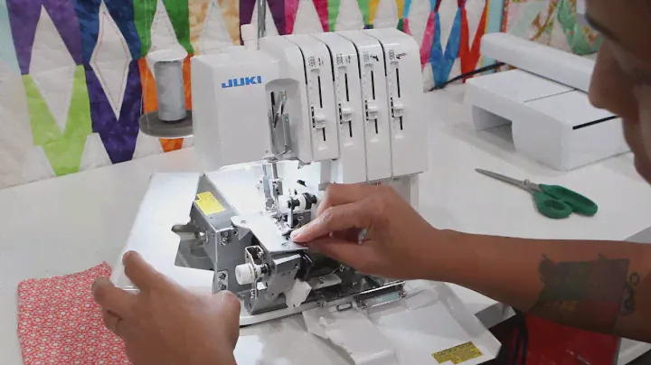 How to Thread JUKI MO 114D Serger Overlock Machine