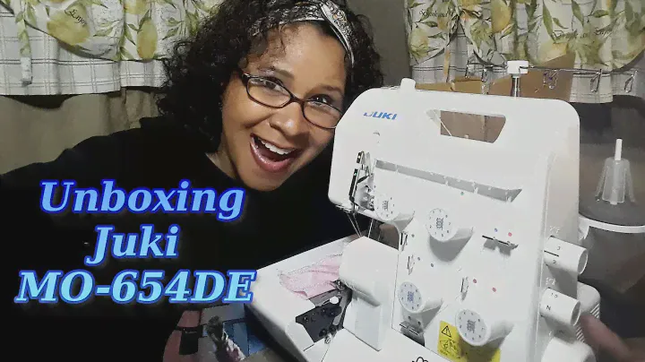 Juki Serger MO-654DE Unboxing