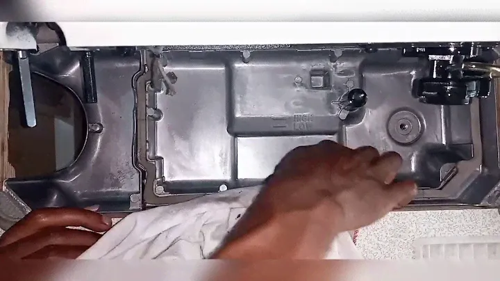 How to change the oil of an industrial sewing machine