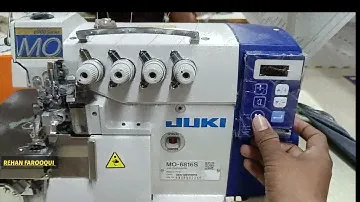 Speed unlock, juki mo-6816S