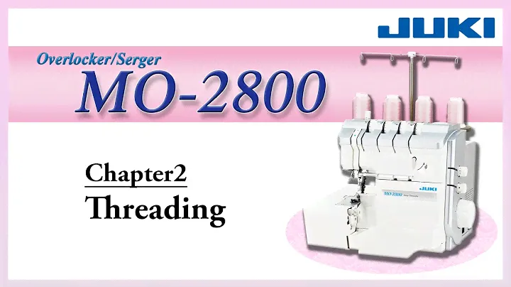 JUKI MO-2800 Threading