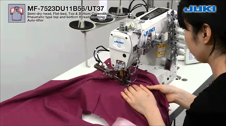 JUKI - MF 7523DU11B56 UT37 для притачивания рукавов