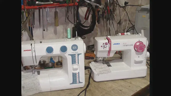 Juki HZL-29Z и Janome 412i Style