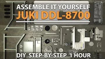 Сборка Juki DDL-8700 своими руками Как сделать шаг за шагом