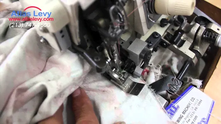 6 Thread Juki MO 2516N Overlock machine w trimmer n back cutter Tag # 4120