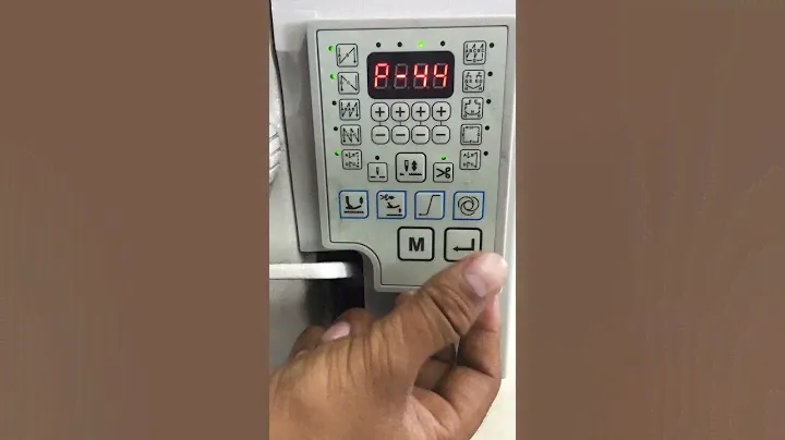 HOW TO RESET/ JUKI DDL-8100B-7