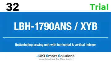 JUKI LBH-1790ANS/XYB Buttonholing Sewing Unit with Horizontal & Vertical Indexer